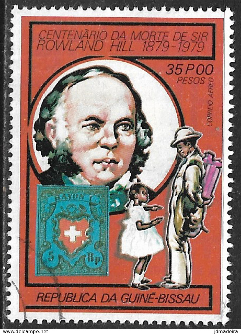 GUINE BISSAU – 1978 Rowland Hill Centenary 35P00 Used Stamp - Guinea-Bissau