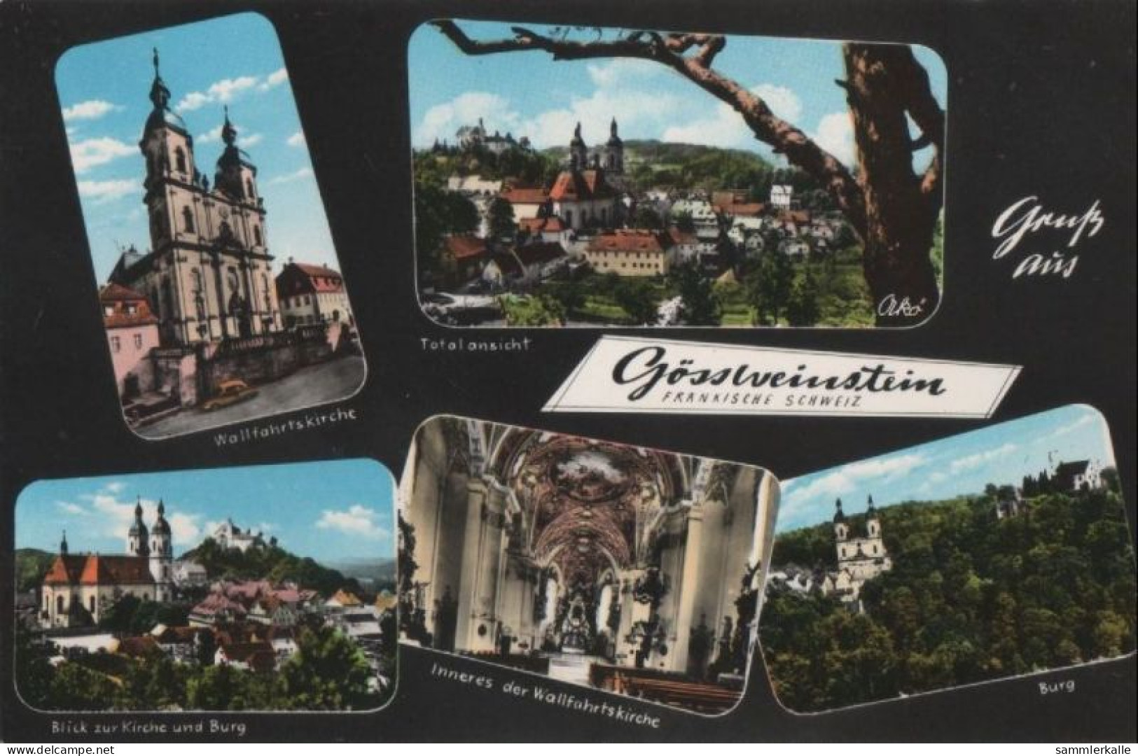 93095 - Gössweinstein - U.a. Burg - 1964 - Forchheim