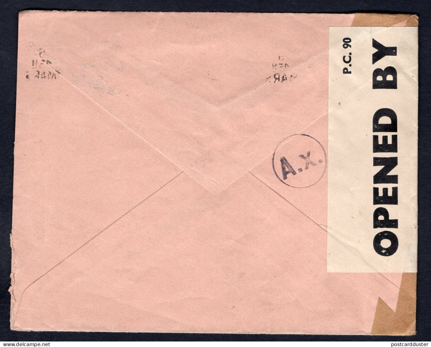FRENCH ALGERIA Oran 1943 Censored Cover To Switzerland (p4071) - Briefe U. Dokumente