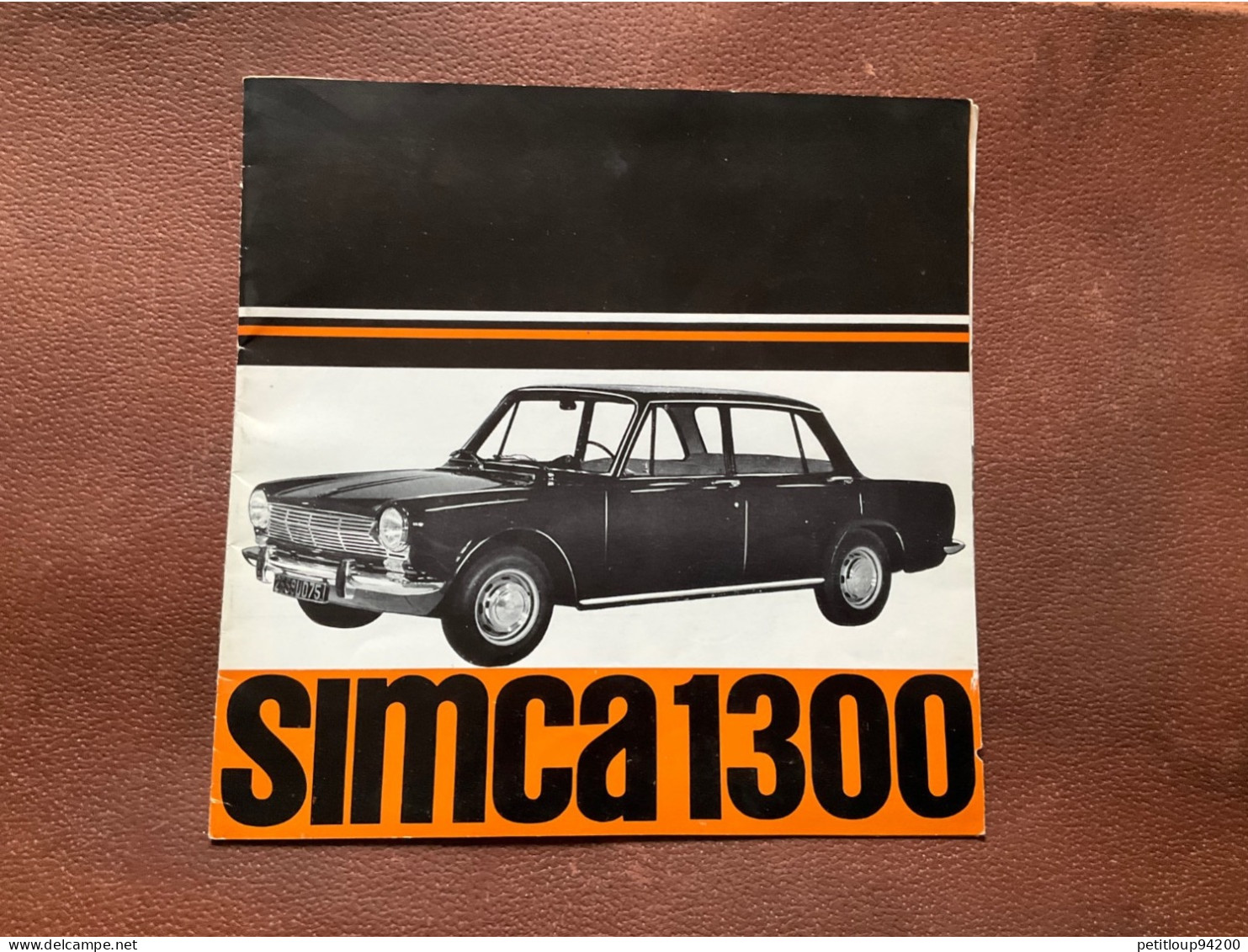 (17) DOCUMENT Commercial SIMCA  Simca 1300 - Auto's