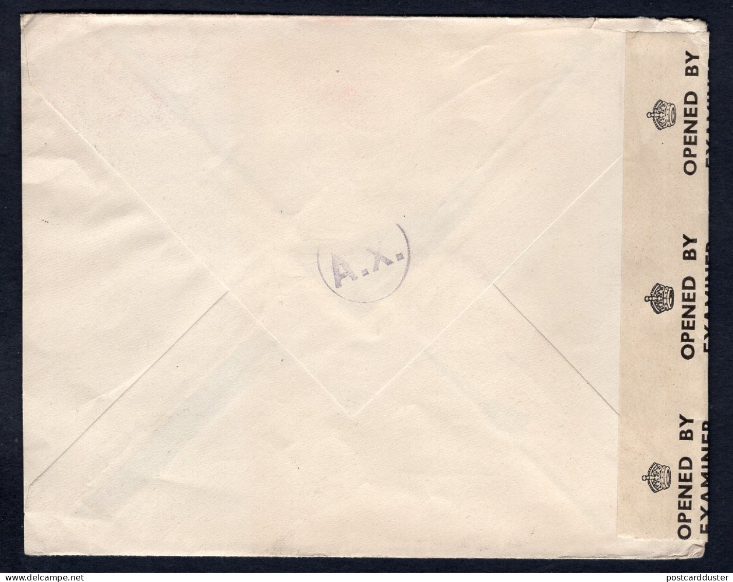 FRENCH ALGERIA Batna 1943 Censored Cover To Switzerland (p4097) - Lettres & Documents