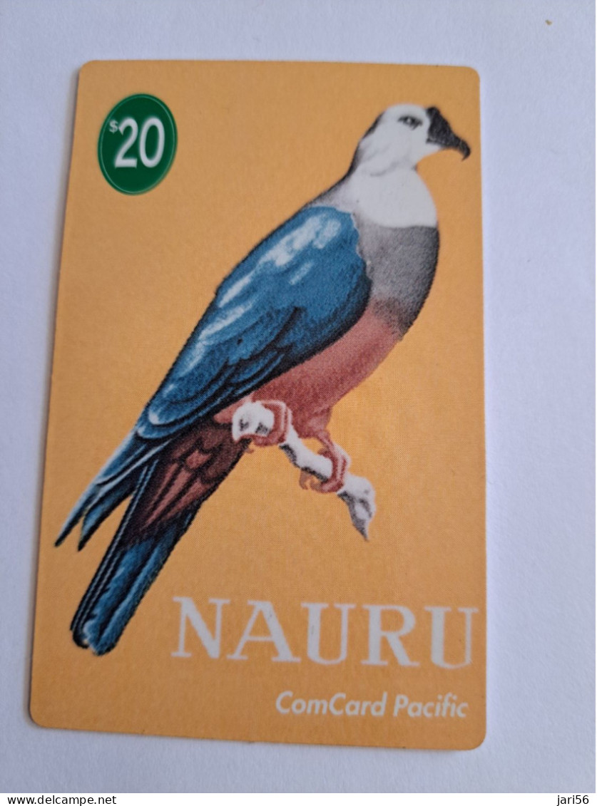 NAURU / COM CARD PACIFIC/ 2 CARDS BIRDS OF NAURU/ NOT LOADED/ MINT     **16570** - Nauru