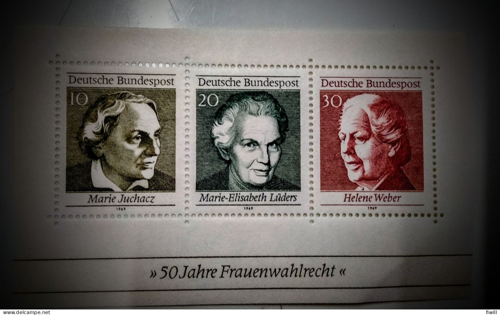 TIMBRE ALLEMAGNE 1969 - Collections