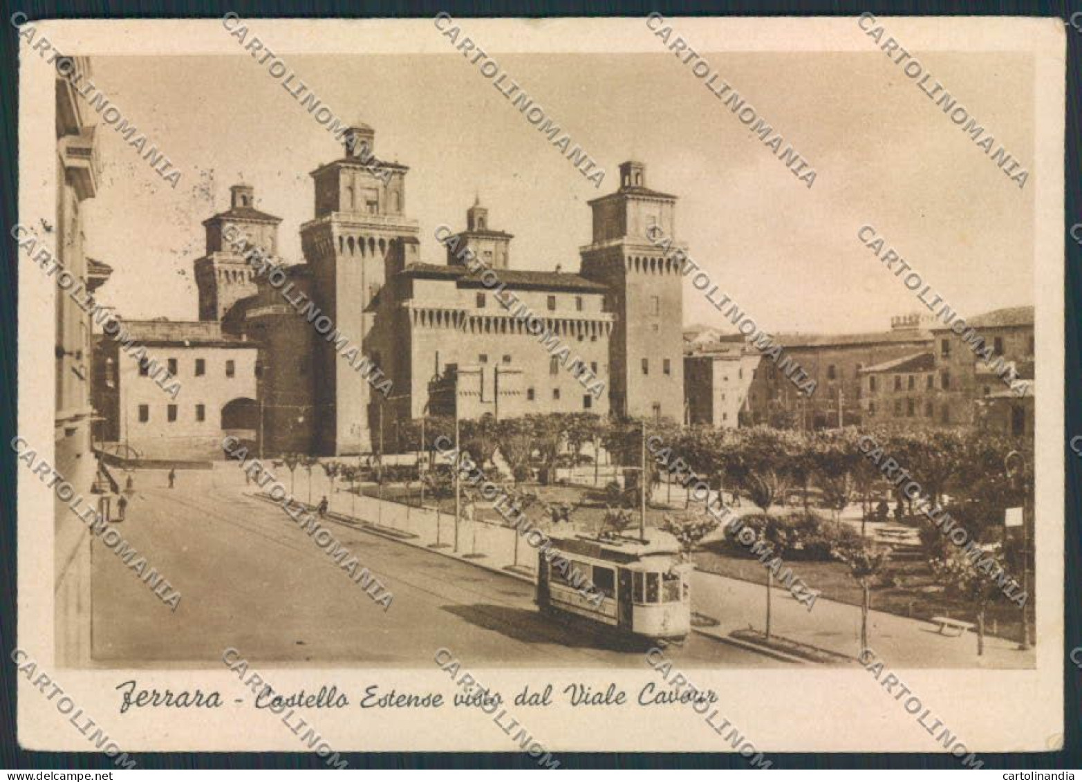 Ferrara Città Tram FG Cartolina MV3562 - Ferrara