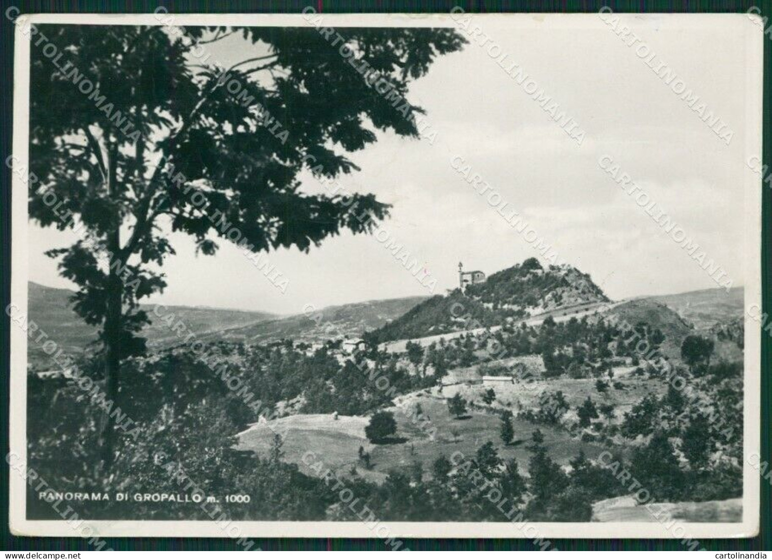 Piacenza Farini Gropallo PIEGHINE Foto FG Cartolina KV6994 - Piacenza