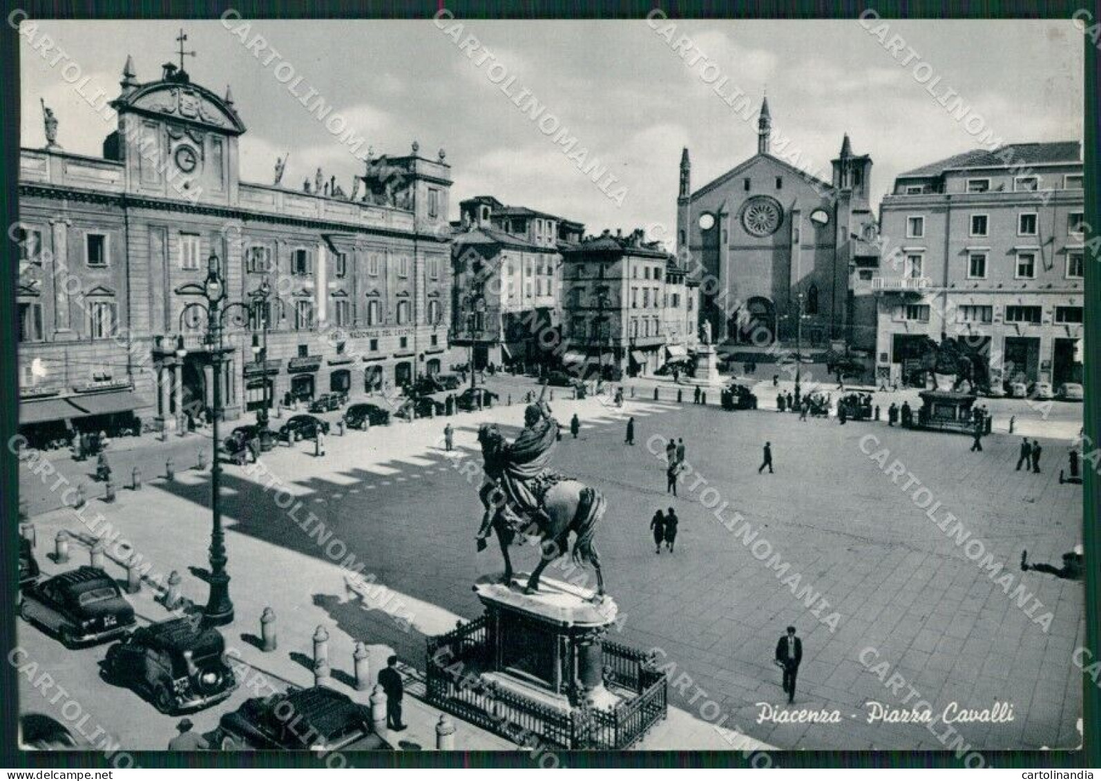 Piacenza Città Auto Foto FG Cartolina KV7006 - Piacenza