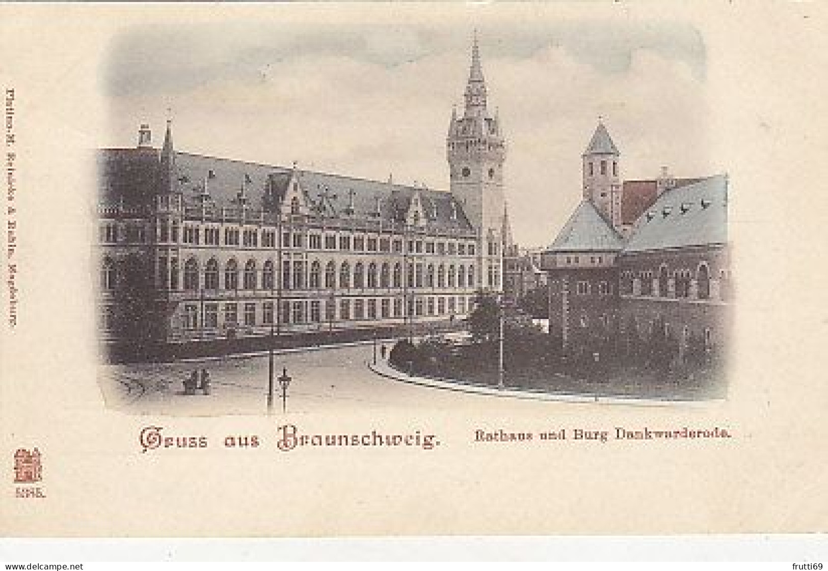 AK 212941 GERMANY - Braunschweig - Rathaus Und Burg Dankwarderode - Braunschweig