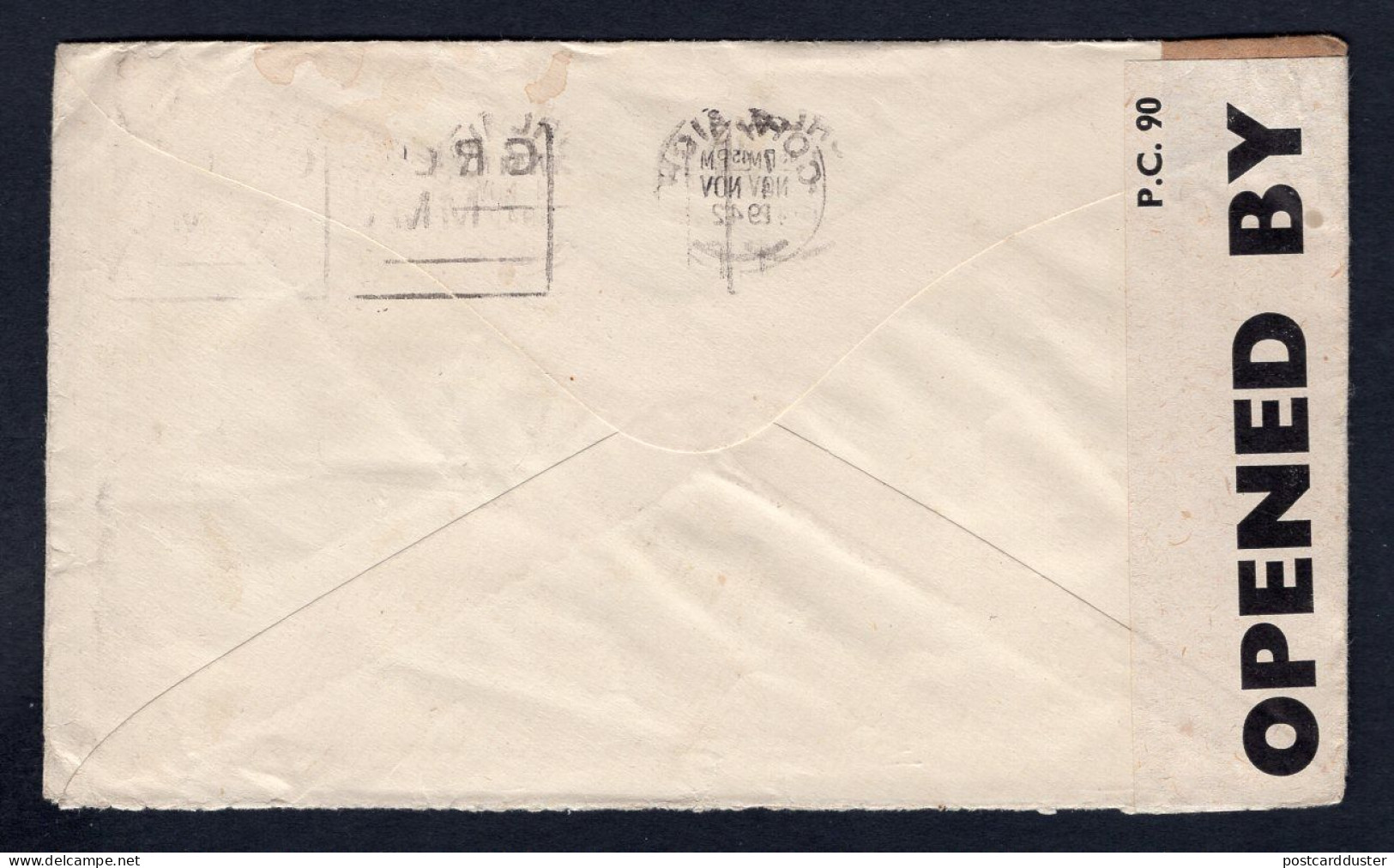 IRELAND 1942 Censored Cover To USA (p2456) - Lettres & Documents