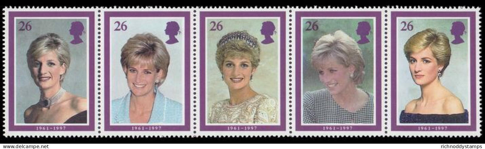 1998 Diana, Princess Of Wales Unmounted Mint. - Ongebruikt