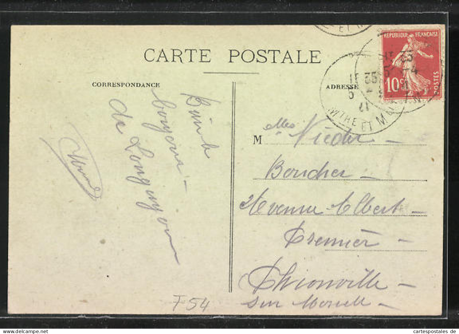 CPA Longuyon, Rue Du Four, Grande Guerre 1914-1918  - Longuyon