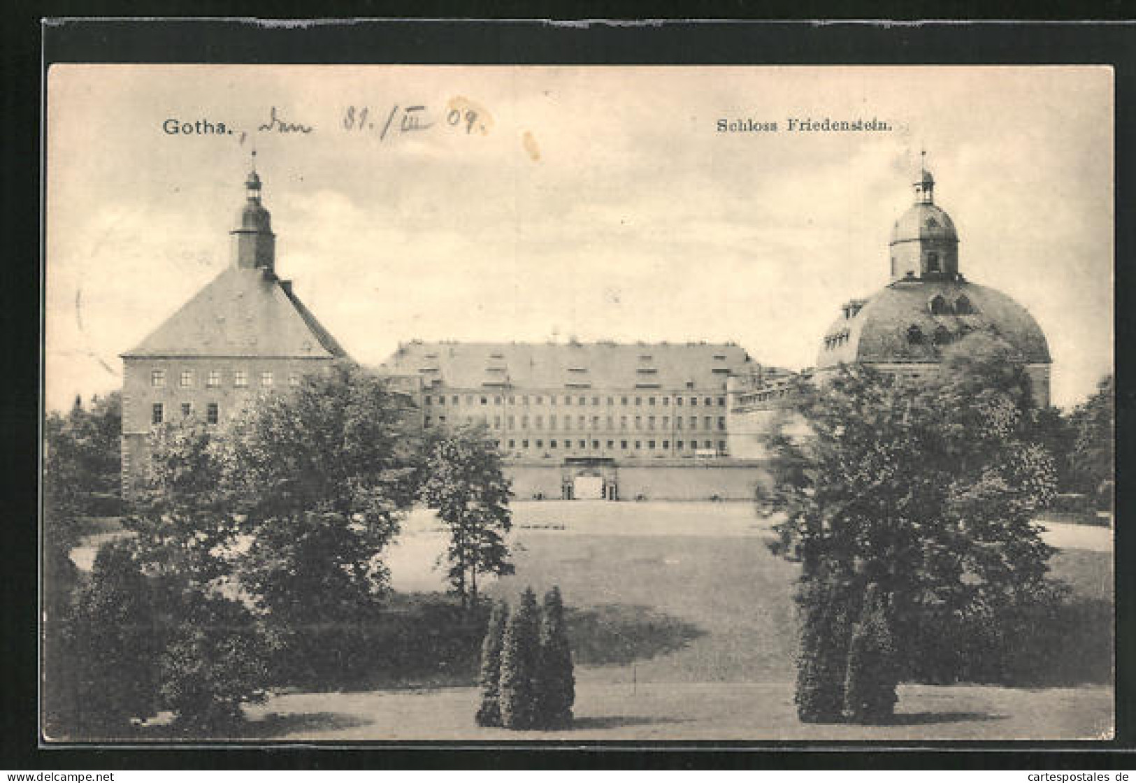 AK Gotha, Schloss Friedensstein  - Gotha