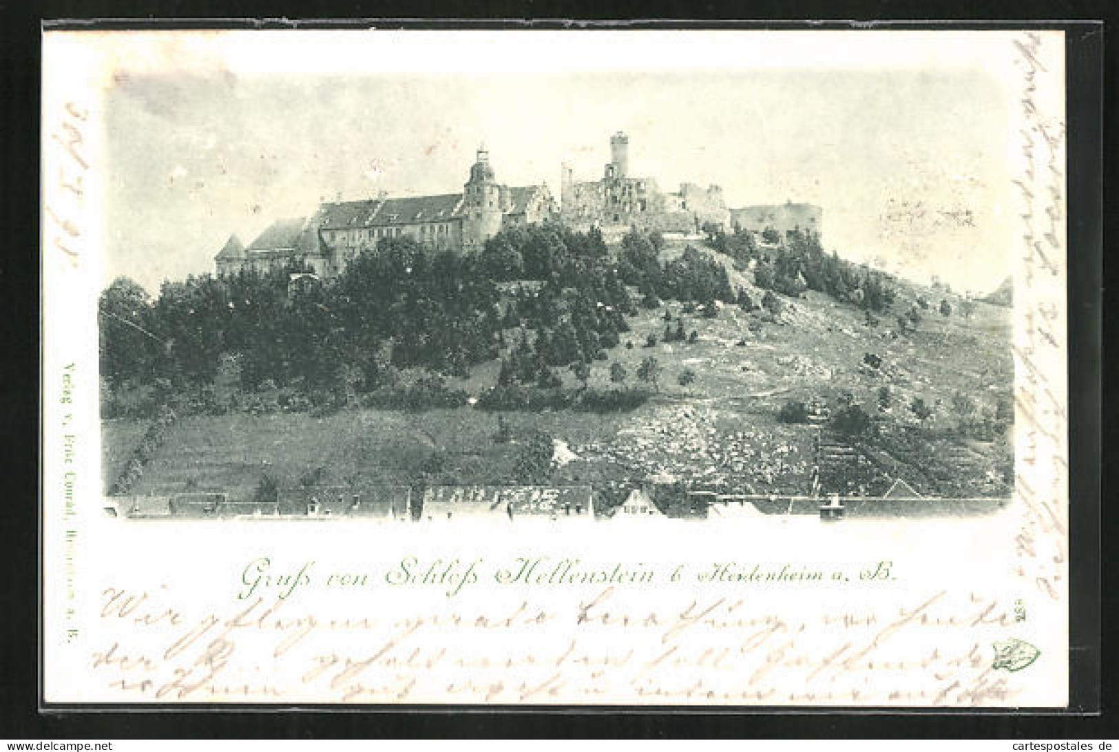 AK Heidenheim /Brenz, Schloss Hellenstein  - Heidenheim