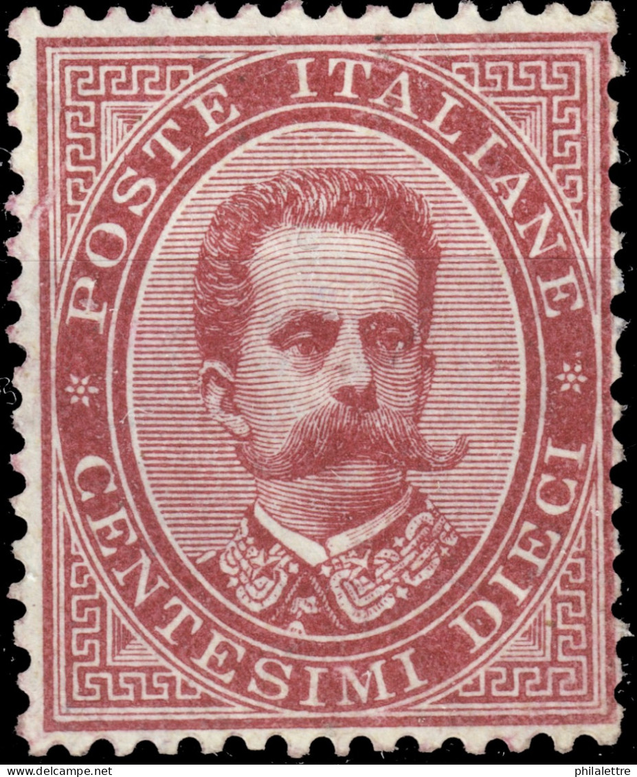 ITALIE / ITALY - 1879-82 Yv.34/Mi.38A 10c Camine Red - Neuf Sans Gomme / Mint No Gum - Nuevos