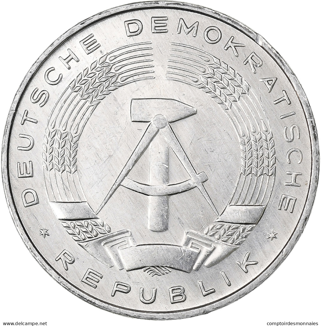 République Démocratique Allemande, 10 Pfennig, 1978, Berlin, Aluminium, TTB - 10 Pfennig