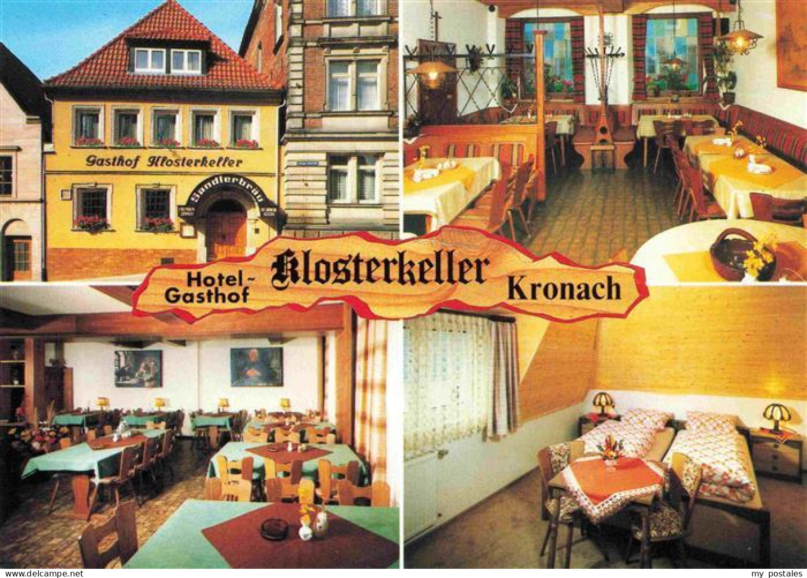 73971043 Kronach_Oberfranken Gasthof Klosterkeller Hotel Gastraeume Zimmer - Kronach