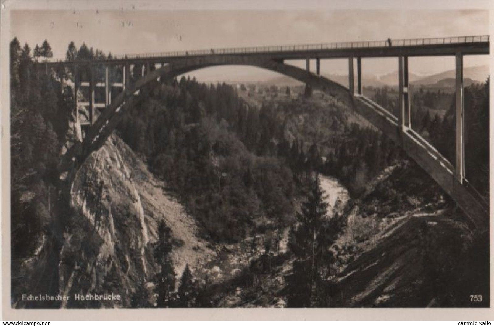 58358 - Echelsbacher Brücke - Ca. 1960 - Ponts