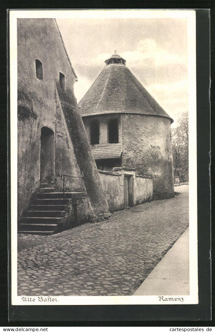 AK Kamenz /Sa., Alte Bastei  - Kamenz