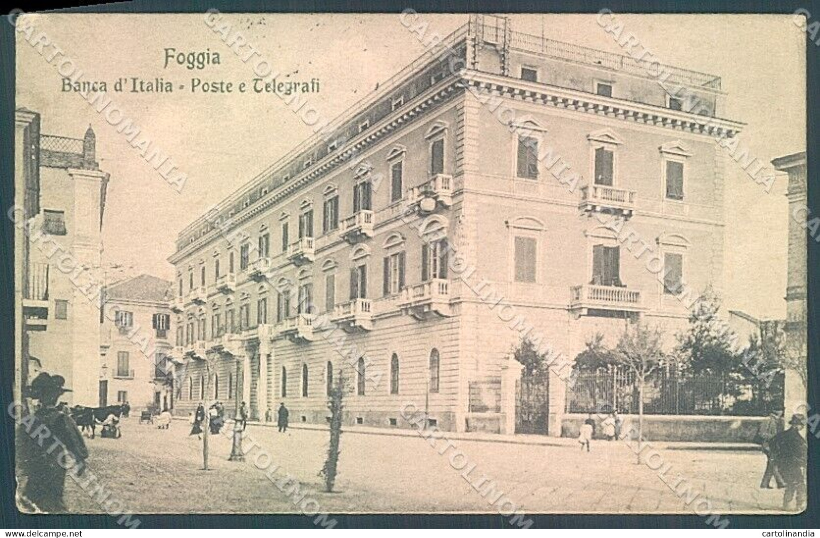 Foggia Città Banca Poste Modiano 20657 Cartolina JK5828 - Foggia