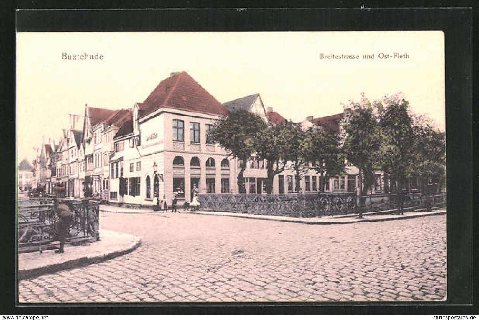 AK Buxtehude, Breitestrasse Und Ost-Fleth  - Buxtehude