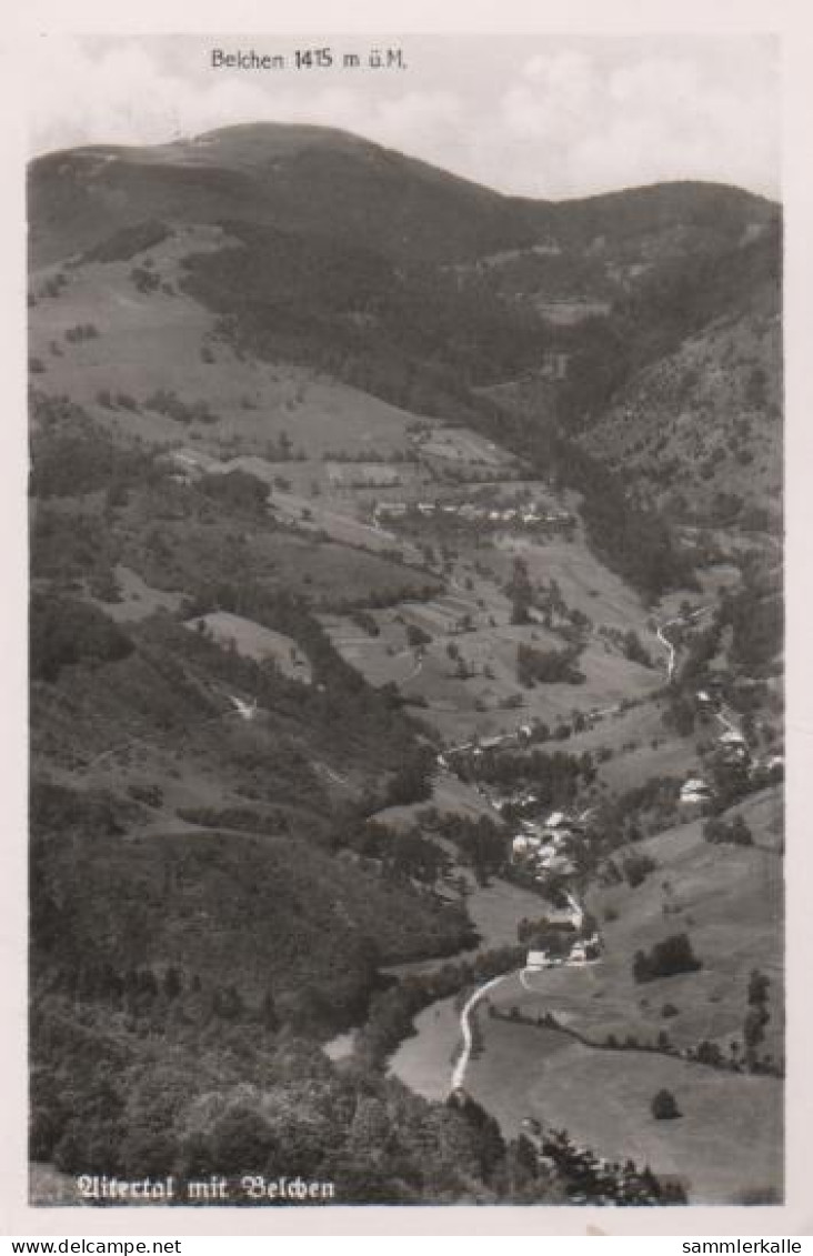 22627 - Schönau - Aitern - Aitertal Mit Belchen - 1955 - Lörrach