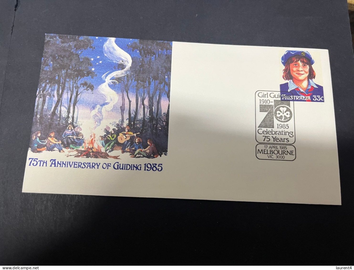 15-4-2024 (2 X 9) Australia - 1985 - Scouts Girl Guides 75th Anni. - FDC