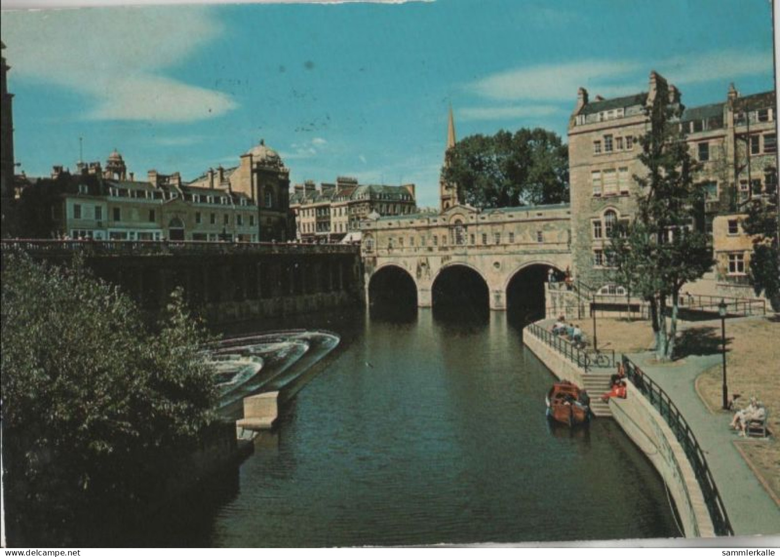 44167 - Grossbritannien - Bath - Pulteney Bridge & River Avon - 1977 - Bath