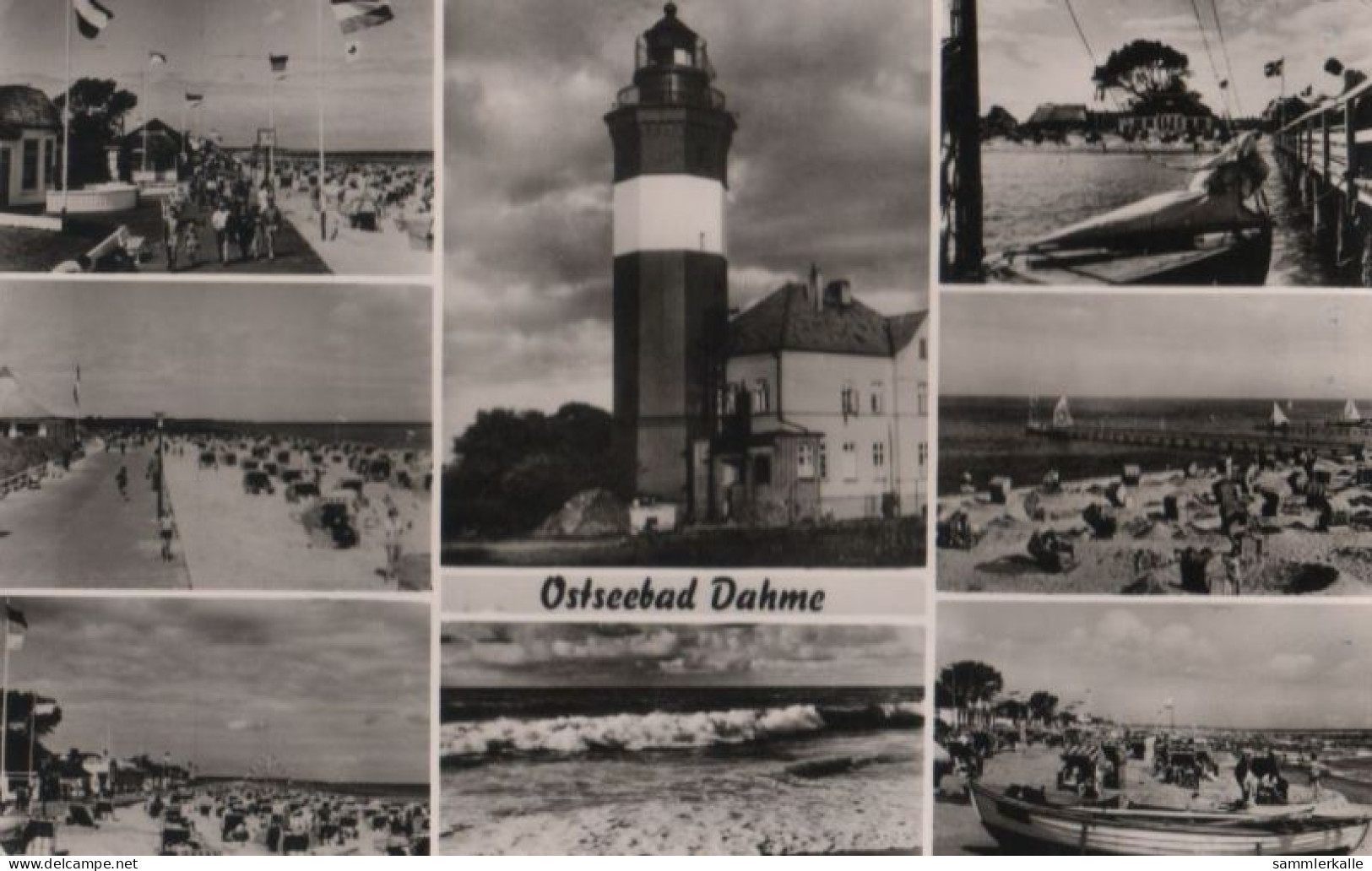 57638 - Dahme - 8 Teilbilder - 1958 - Dahme