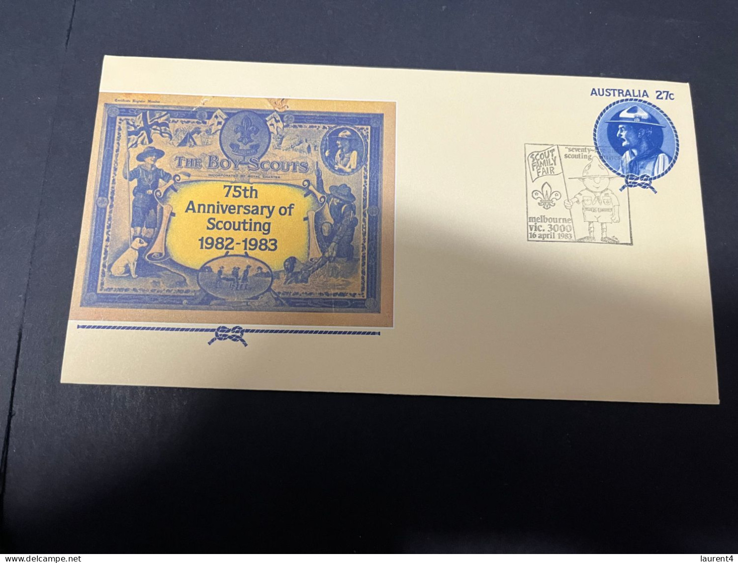 15-4-2024 (2 X 9) Australia - 1983 - Mebourne Scout Fair - FDC