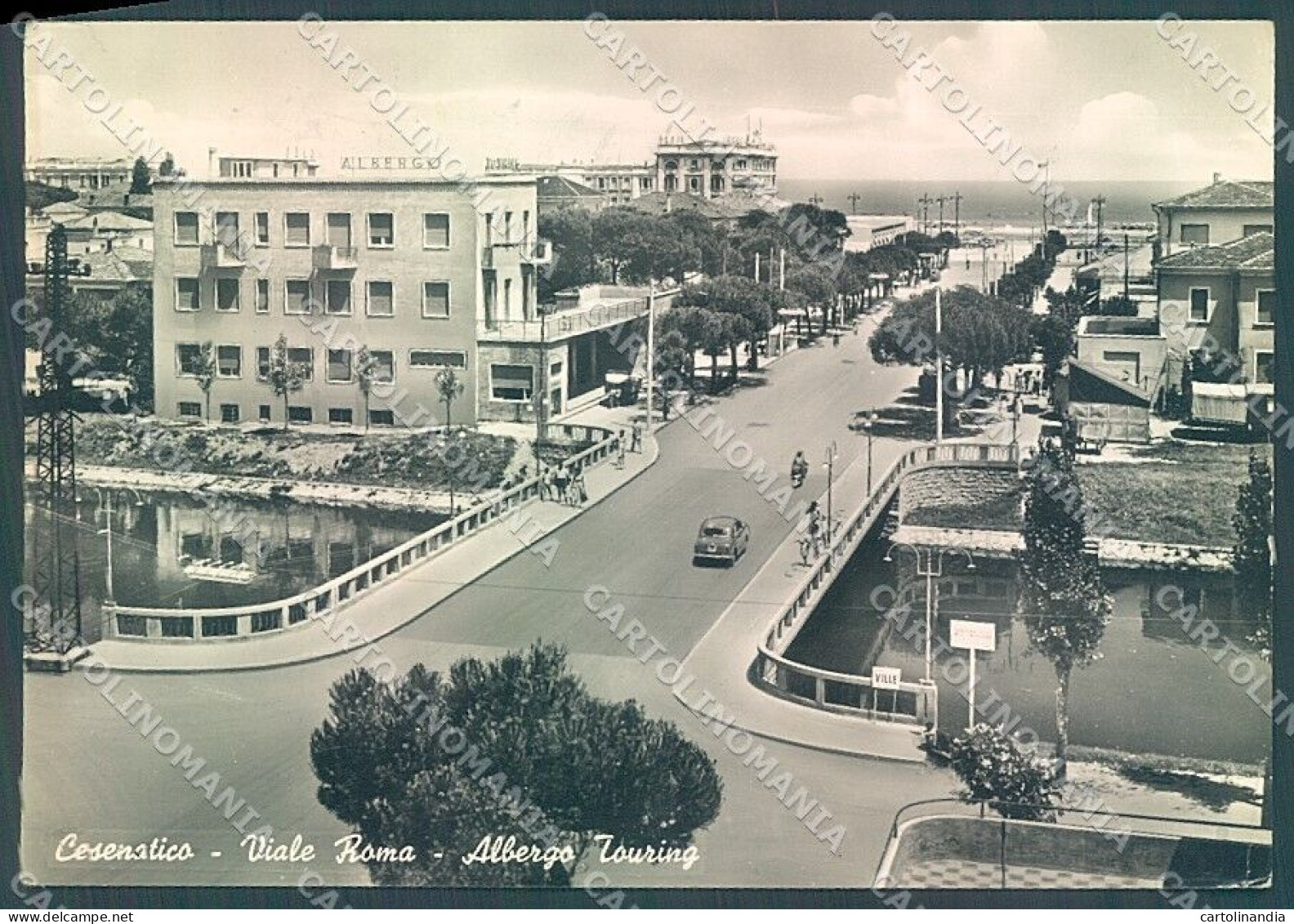 Forlì Cesena Cesenatico Albergo Touring Foto FG Cartolina JK5475 - Forli