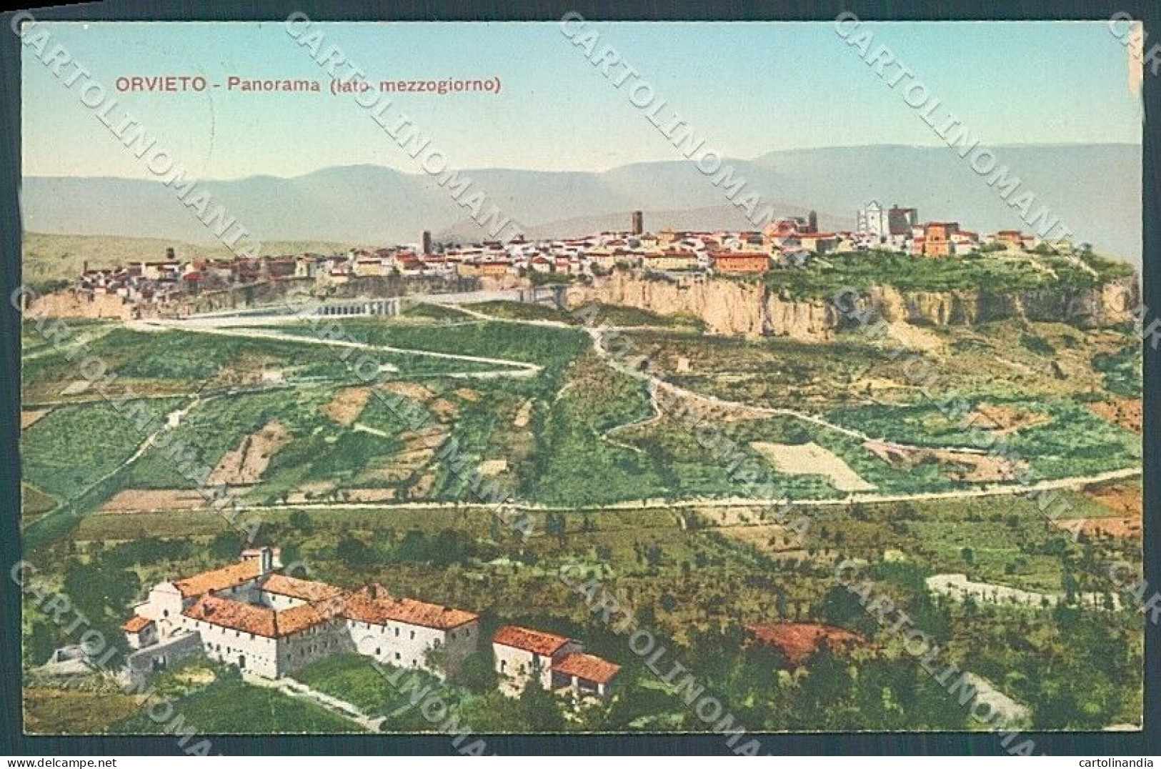 Terni Orvieto Alterocca Cartolina JK5324 - Terni