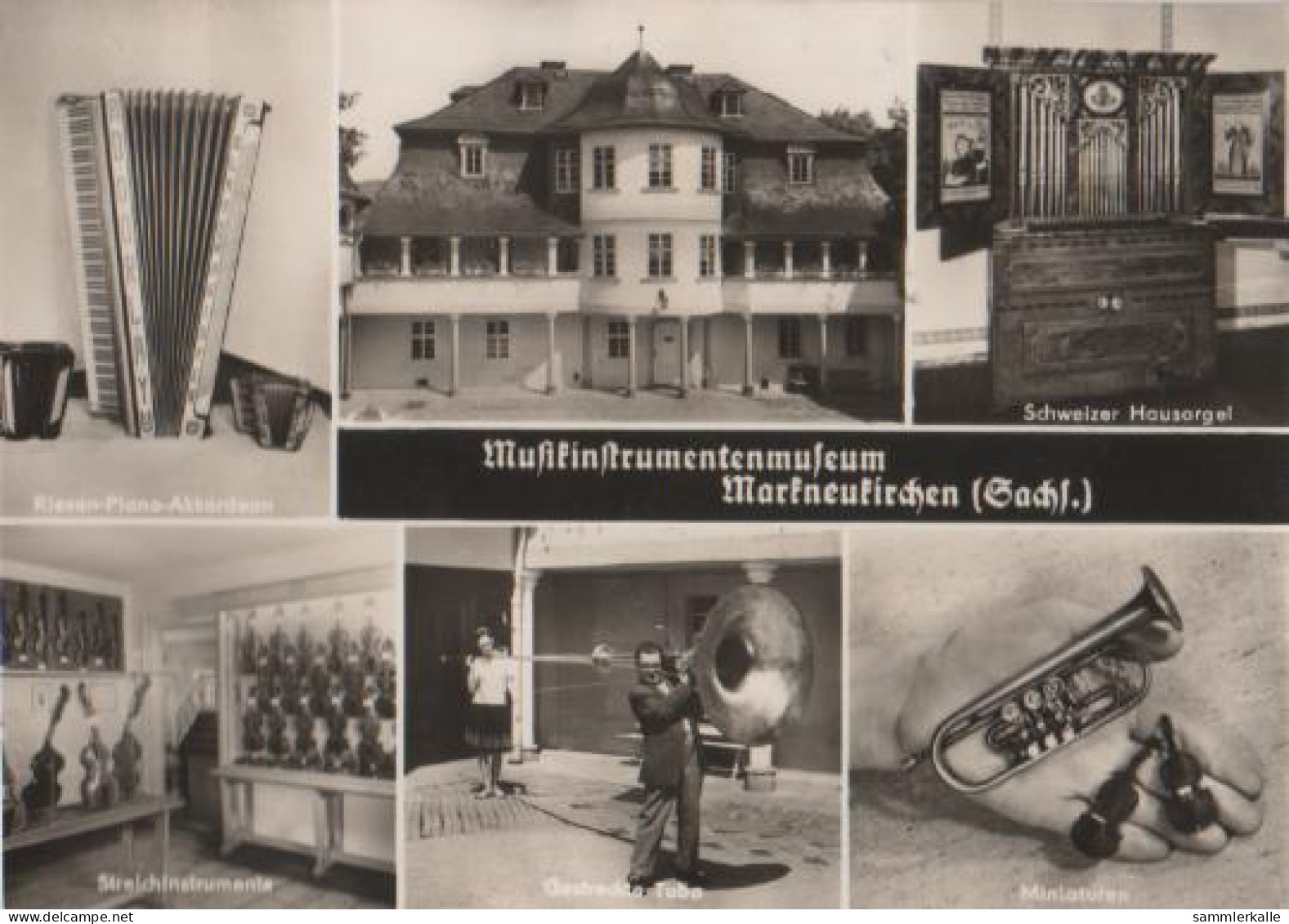 19530 - Wernitzgrün - Merkneukirchen - Musikinstrumentenmuseum - Ca. 1965 - Markneukirchen