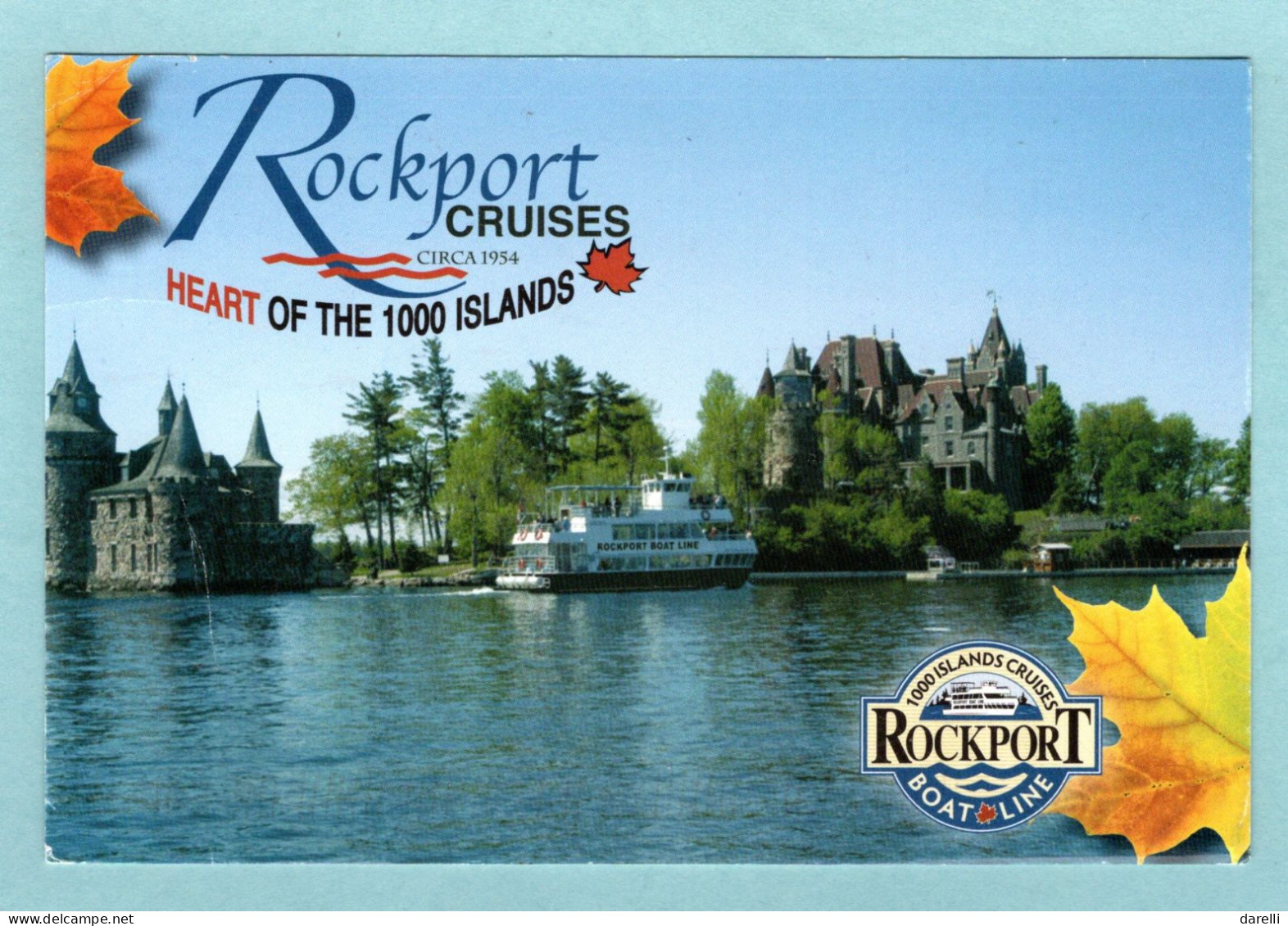 CP Canada - Rockport Cruises - Heart Of 1000 Islands - Thousand Islands