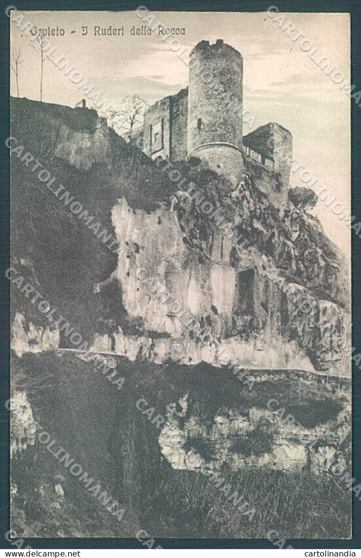 Terni Orvieto Ruderi Rocca Alterocca 45644 Cartolina JK5325 - Terni