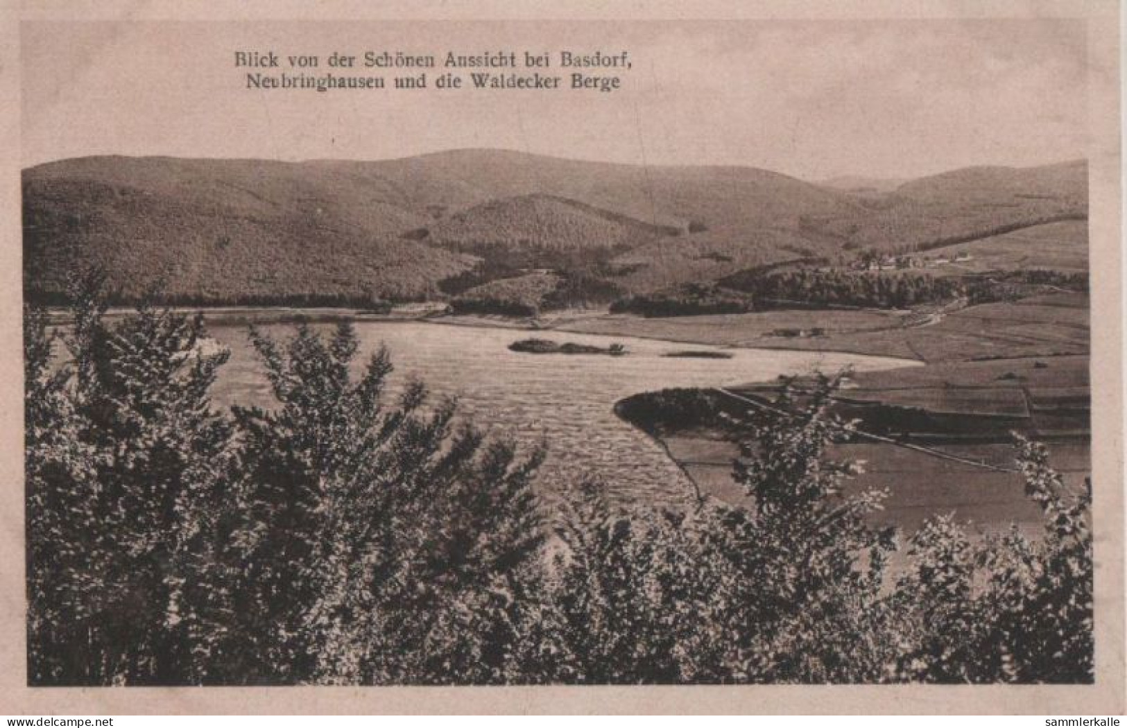 86361 - Waldeck - Blick Von Der Schönen Aussicht - Ca. 1935 - Waldeck