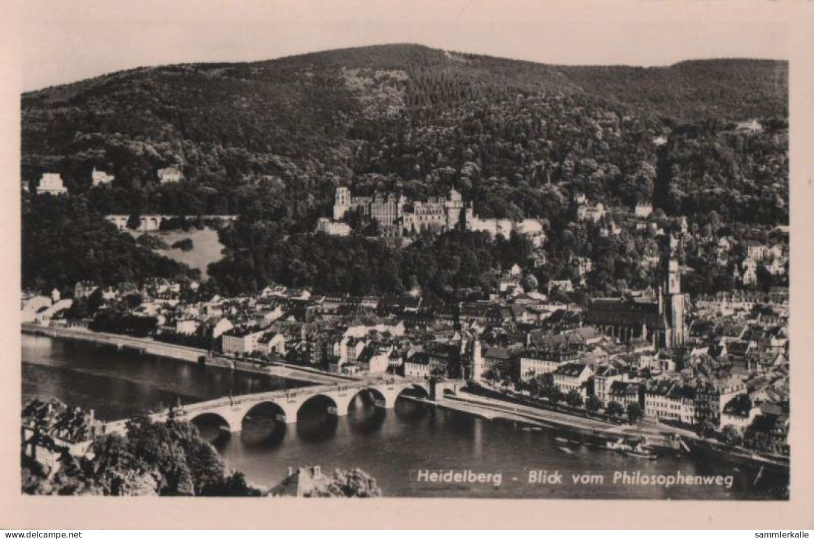 76202 - Heidelberg - Blick Vom Philosophenweg - Ca. 1955 - Heidelberg