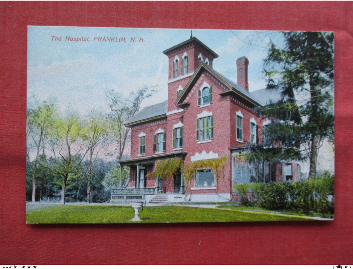 Hospital Franklin.  New Hampshire    Ref 6381 - Andere & Zonder Classificatie