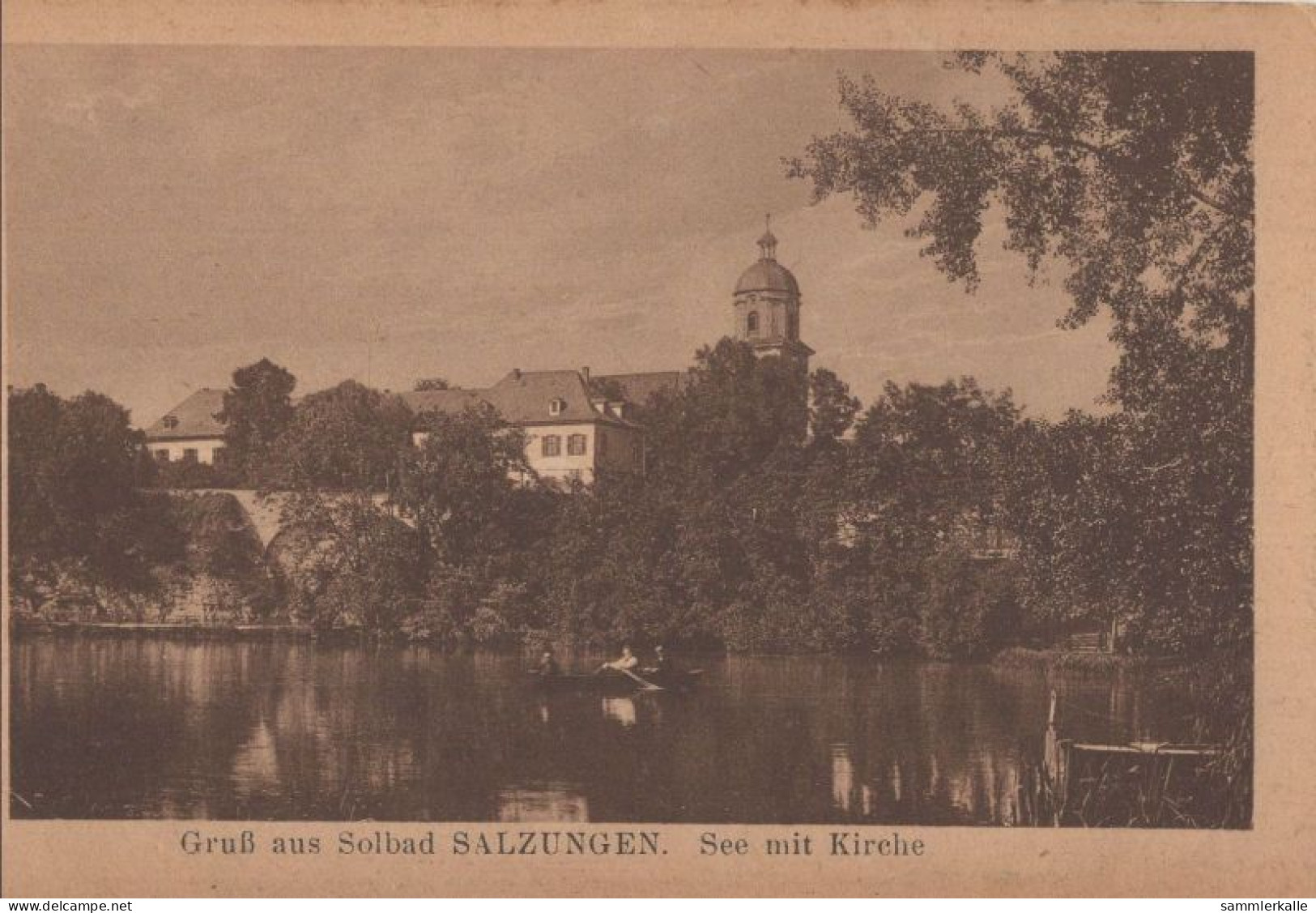 128571 - Bad Salzungen - See Mit Kirche - Bad Salzungen