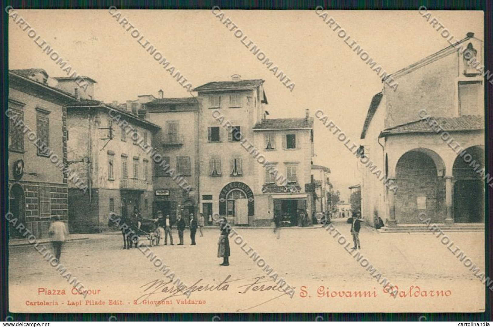 Arezzo San Giovanni Valdarno Cartolina EE6912 - Arezzo