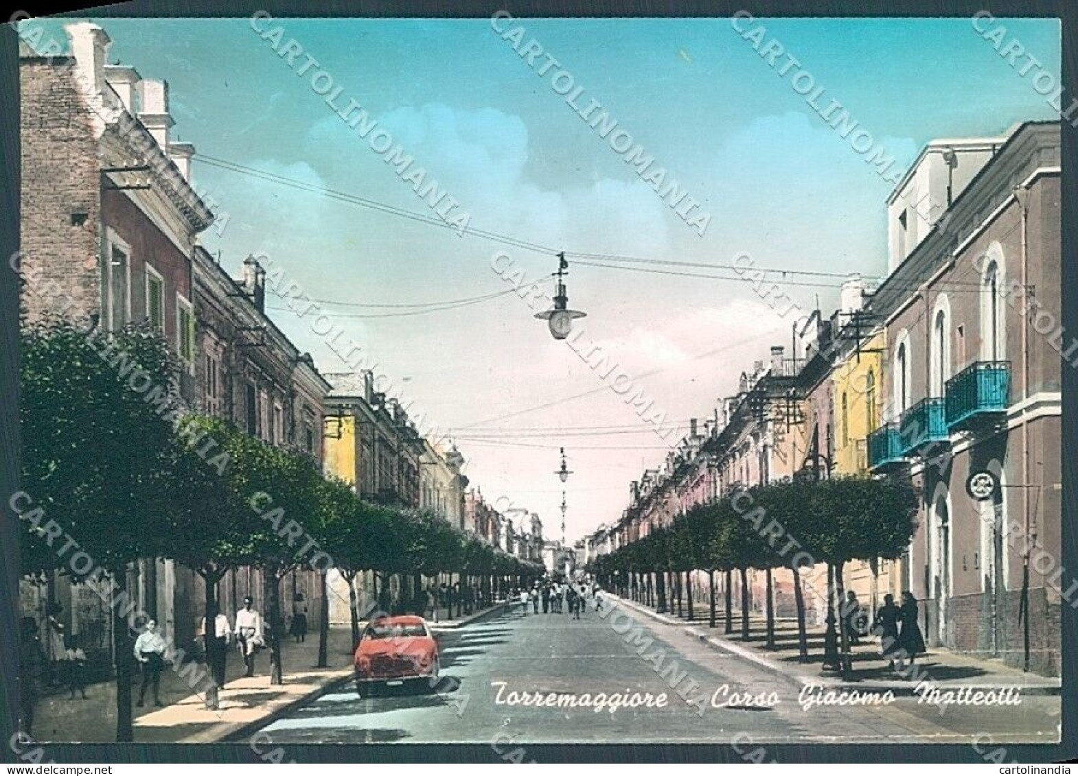 Foggia Torremaggiore Corso Matteotti Foto FG Cartolina JK5968 - Foggia