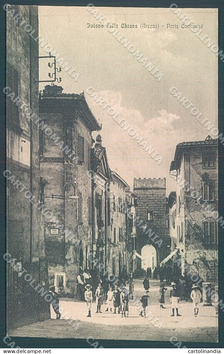 Arezzo Foiano Della Chiana Porta Cortonese Cartolina JK6000 - Arezzo