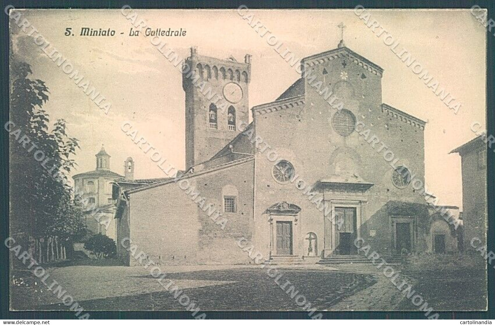 Pisa San Miniato Cattedrale Cartolina JK5227 - Pisa