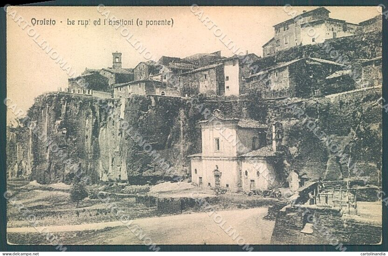 Terni Orvieto Bastioni Alterocca 1632 Cartolina JK5328 - Terni