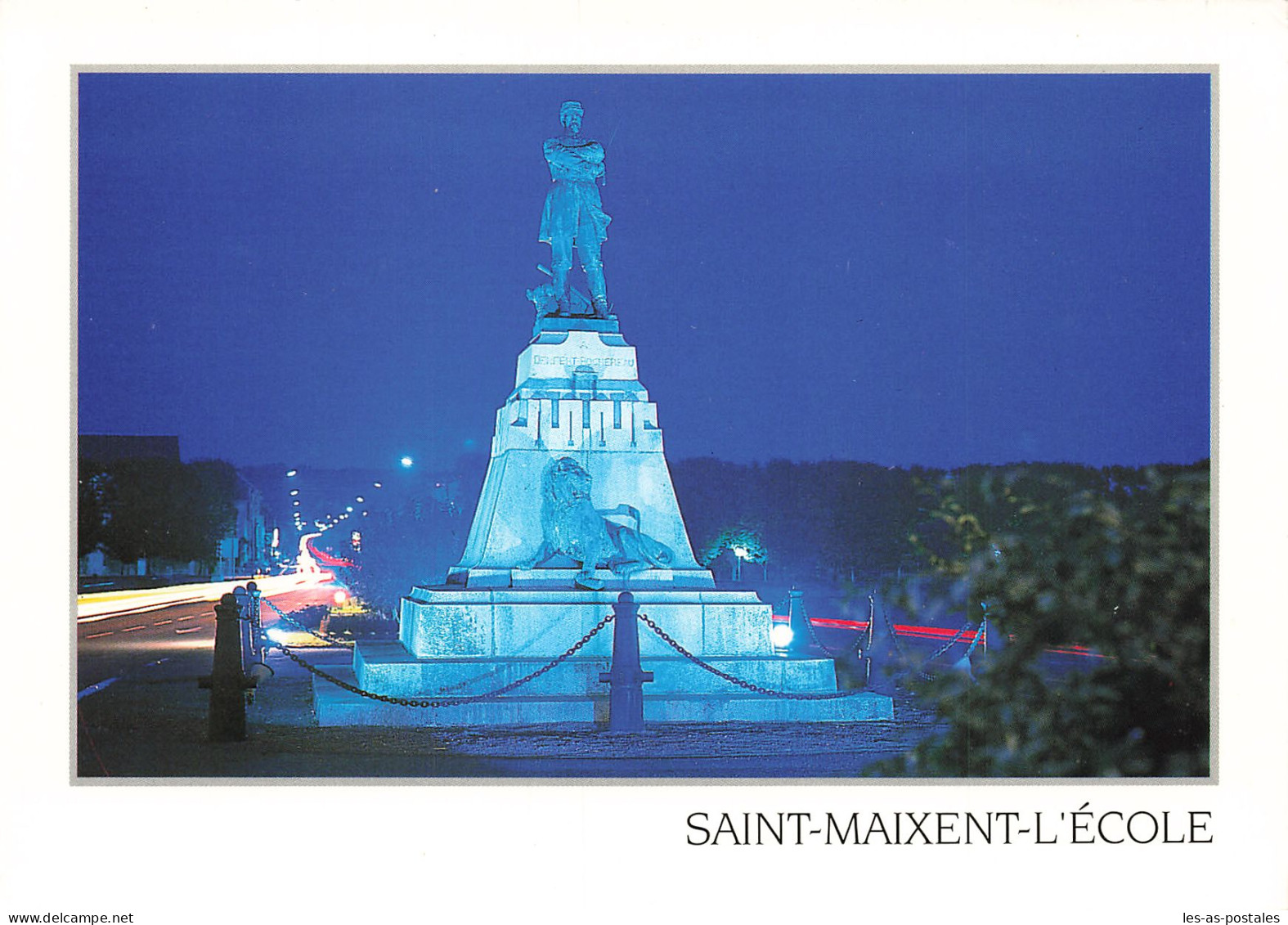 79 SAINT MAIXENT L ECOLE DENFER ROCHEREAU - Saint Maixent L'Ecole