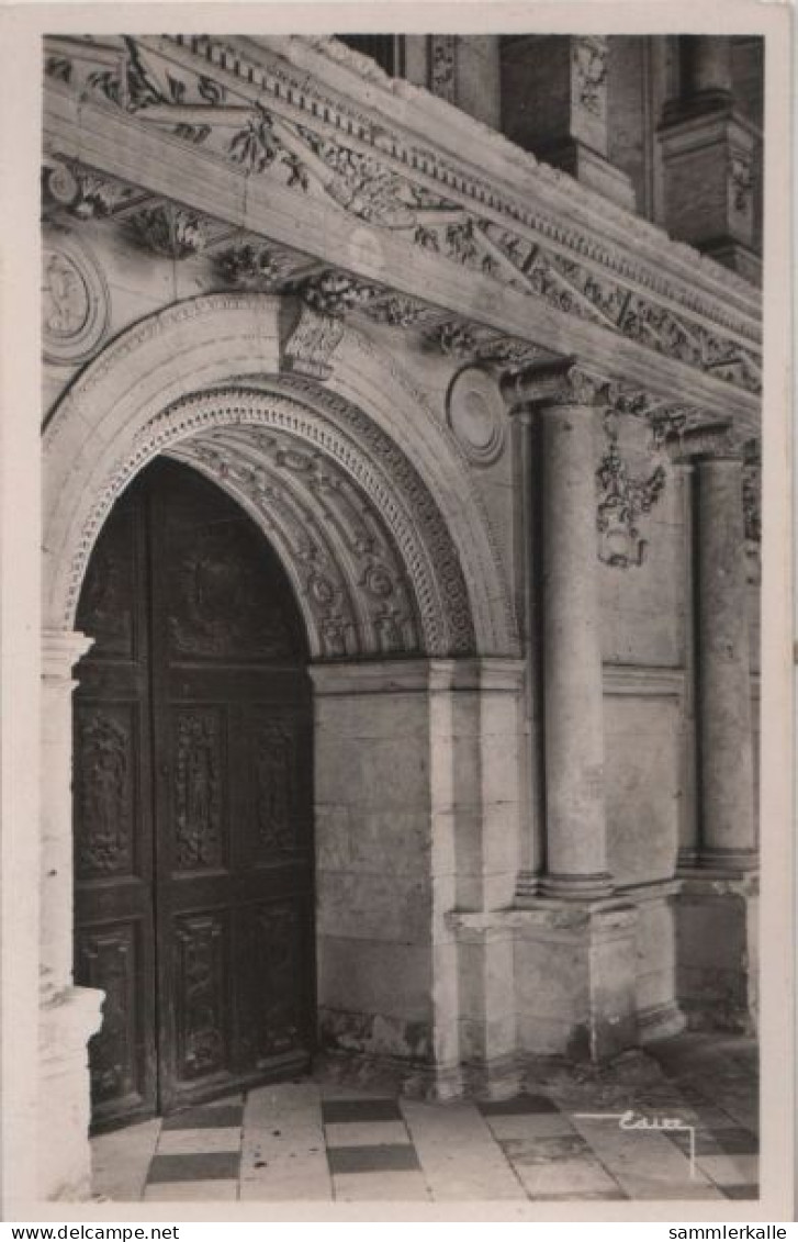 58673 - Frankreich - Champigny-sur-Veude - Porte De Entree Centrale De La Chapelle - Ca. 1950 - Champigny-sur-Veude