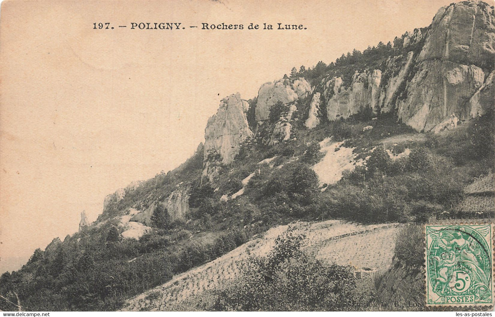 39 POLIGNY ROCHERS DE LA LUNE - Poligny