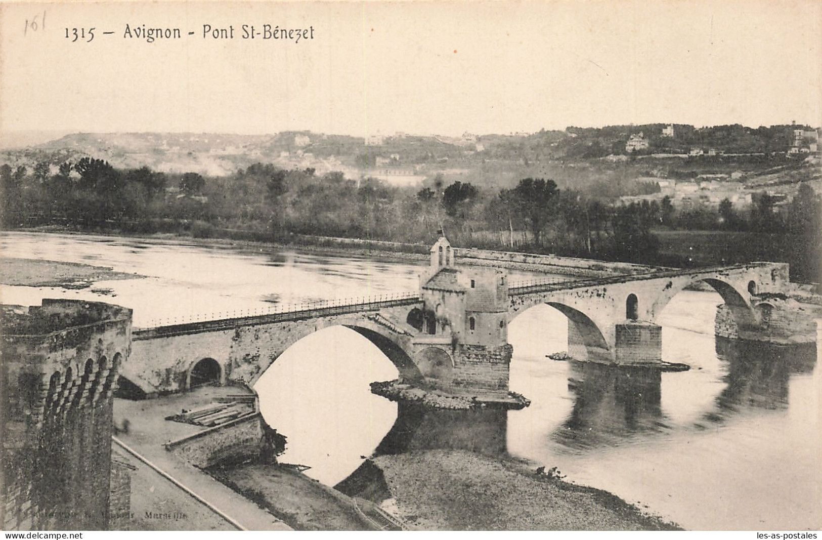 84 AVIGNON PONT SAINT BENEZET - Avignon (Palais & Pont)