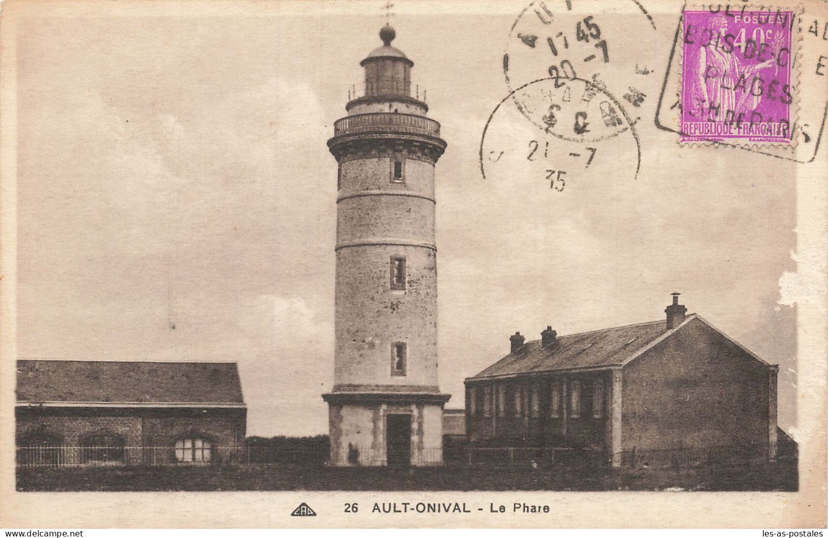 80 AULT ONIVAL LE PHARE - Ault