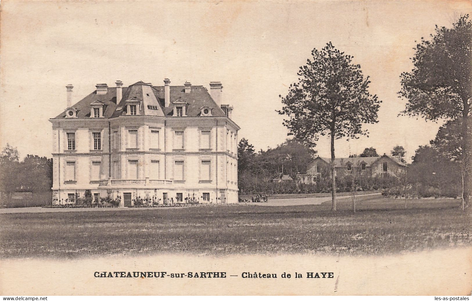 49 CHATEAUNEUF SUR SARTHE CHÂTEAU DE LA HAY - Chateauneuf Sur Sarthe
