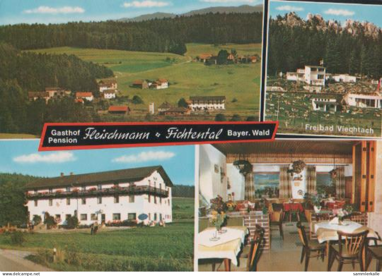 22241 - Prackenbach - Pension Fleischmann - 1987 - Regen