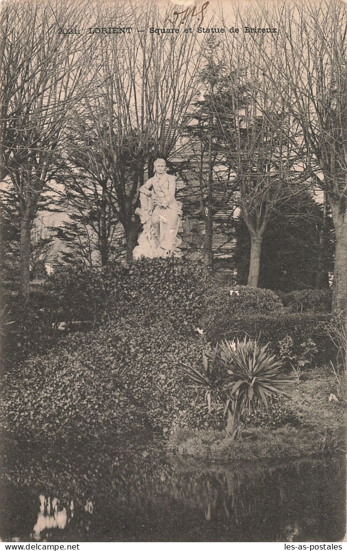 56 LORIENT STATUE DE BRIZEUX - Argeles Gazost